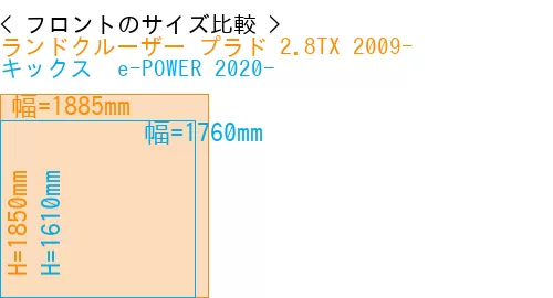 #ランドクルーザー プラド 2.8TX 2009- + キックス  e-POWER 2020-